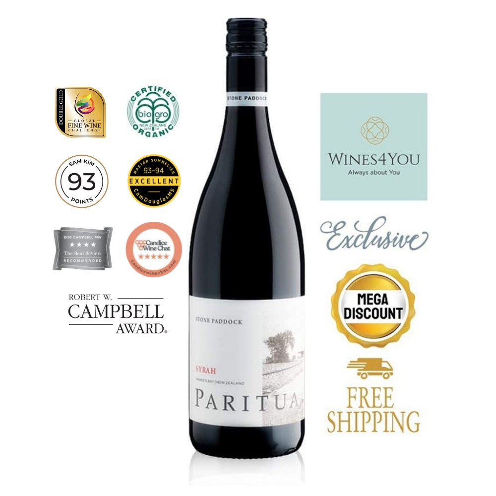 Paritua Stone Paddock Syrah New Zealand Red Wine